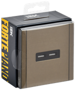 FORTE&PIANO Розетка USB A+A 3,1А FP649M металл шампань IEK