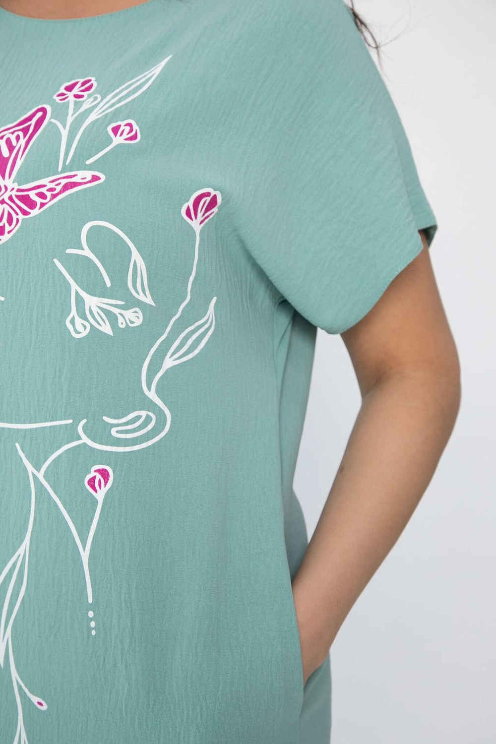 Платье Загадка (олива) П13706-8М LT Collection