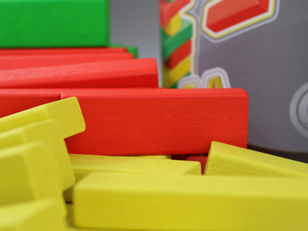 Игра для детей и взрослых Башня "Брусок"