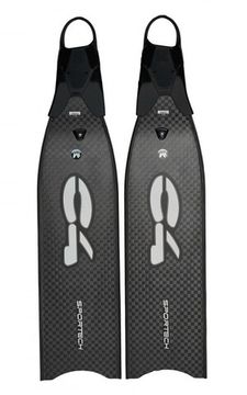 Ласты C4 Carbon Sportech Silicone Carbon T700 черный