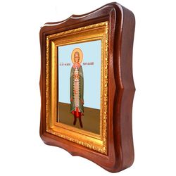 Феликс Карельский преподобный. Икона на холсте.