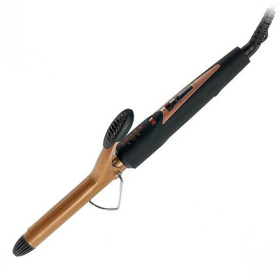 Щипцы для завивки волос DELTA LUX DL-0630 черные с бронзой