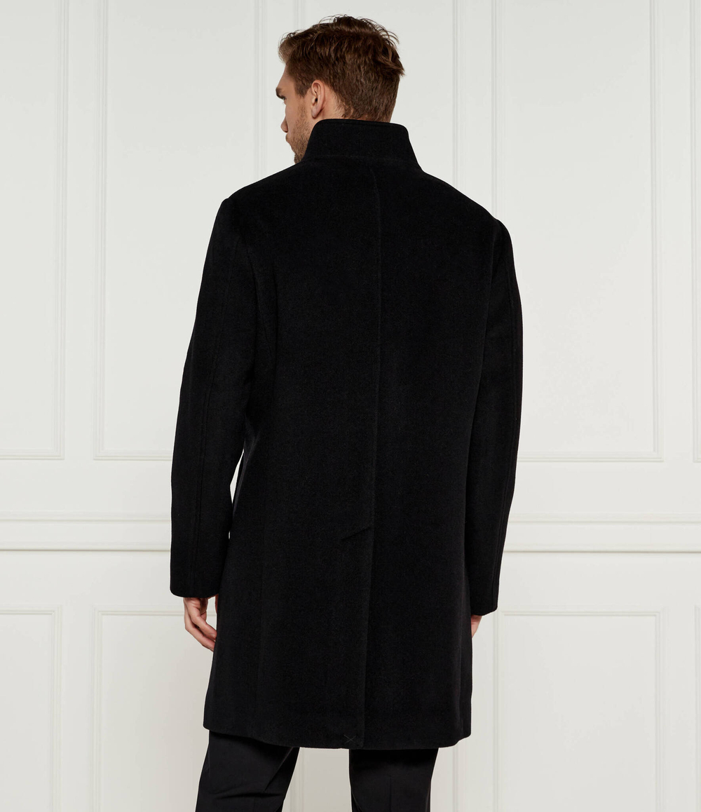 Шерстяное пальто Tommy Hilfiger - черный(MW0MW37956)