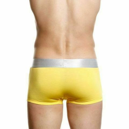 Мужские трусы боксеры Calvin Klein Steel Yellow Grey