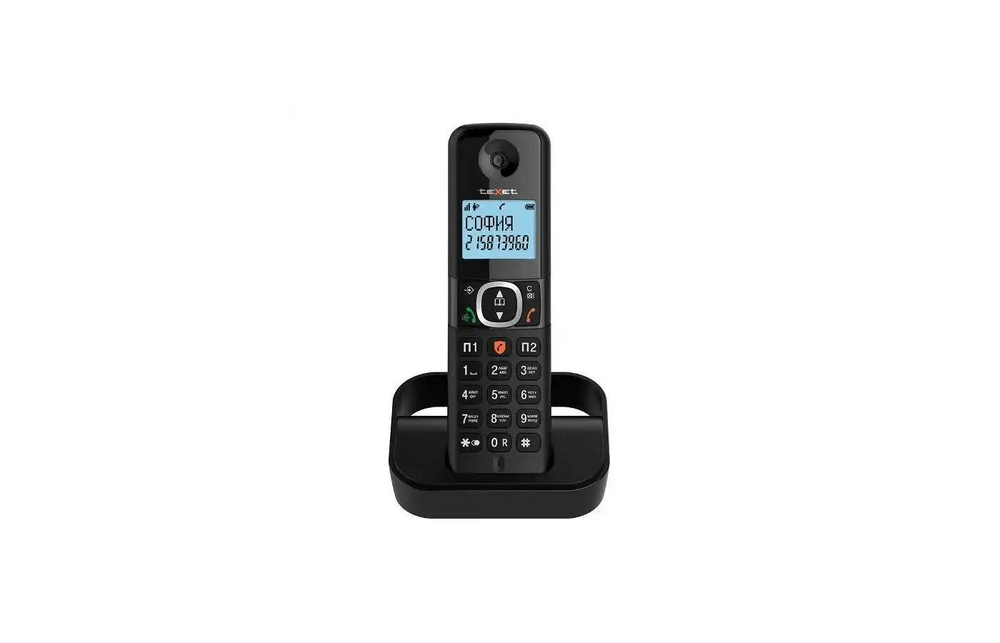 Радиотелефон TeXet TX-D5605A чёрный