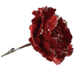 GAEM Цветок искусственный "Роза" (на клипсе), L15 W15 H16 см