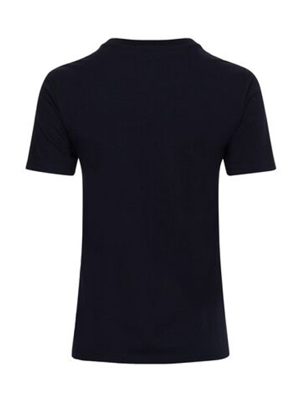 Женская теннисная футболка Tommy Hilfiger Regular Graphic C-NK Tee SS - desert sky