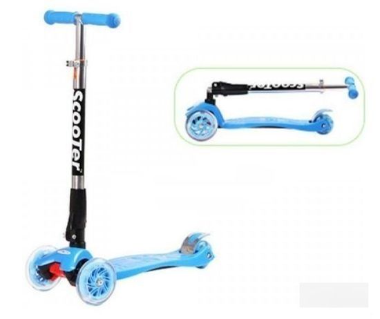 Самокат 3-х колёсный 21st Scooter складной