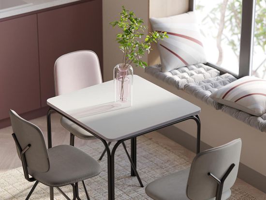 Стул ror, y, велюр, черный/серо-голубой/розовый