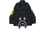 A Bathing Ape Space Camo Shark M 65 Куртка черный