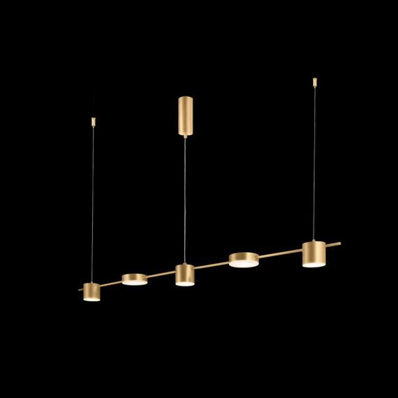 Подвесной светодиодный светильник Crystal Lux Tristan SP5 L1200 Gold