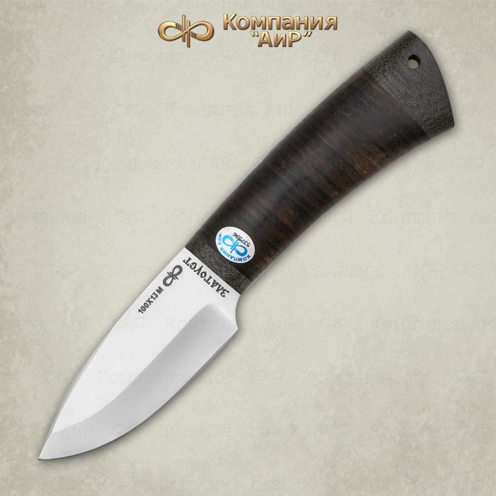 Нож АиР Добрый (кожа, 95х18)