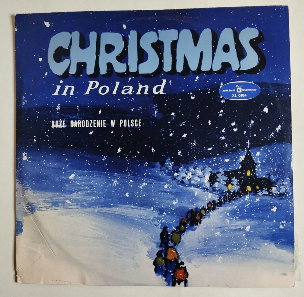 Винтажная виниловая пластинка LP Boze Narodzenie W Polsce Christmas in Poland (Польша 1975)