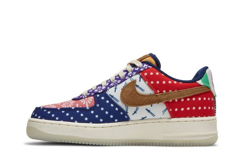 Кроссовки Nike Air Force 1 Low "Matsuri" (Женская размерная сетка)