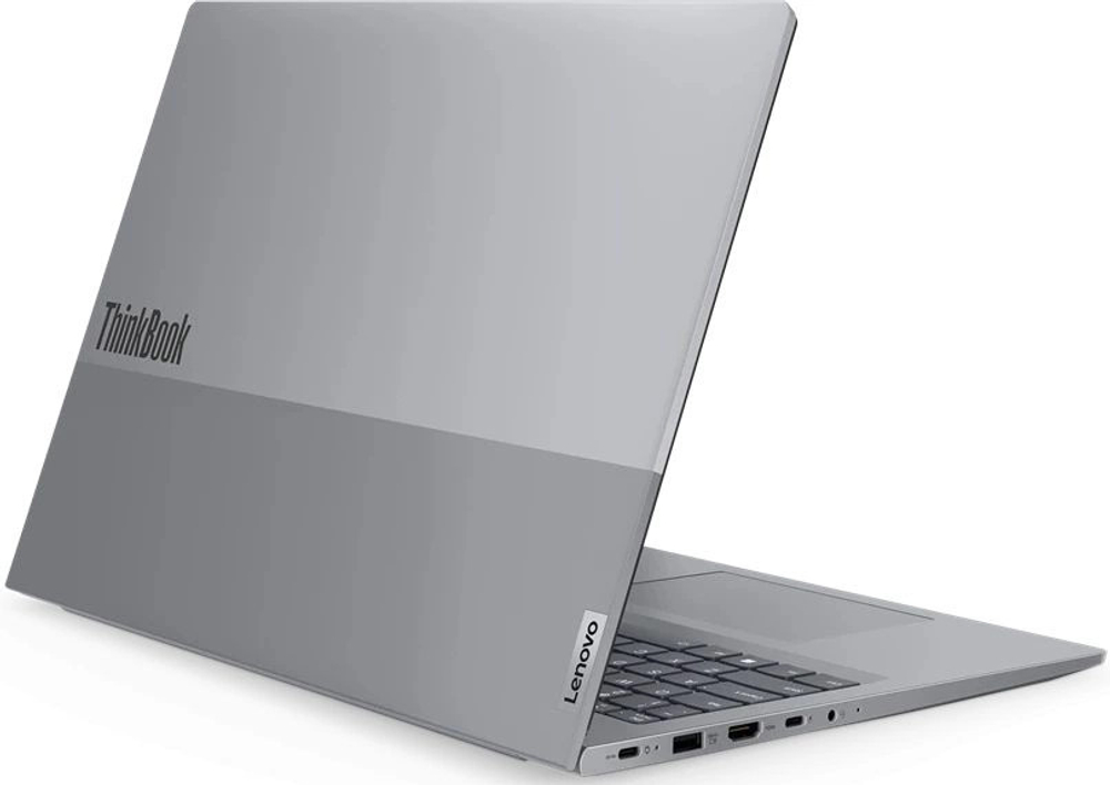Ноутбук  Lenovo ThinkBook 16 G6 IRL 16 ", Core i5, 8 Гб RAM, 512 Гб SSD, Iris Xe Graphics, Серый