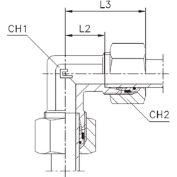 Соединение P90 DS16 M24х1.5 B4 (в сборе)