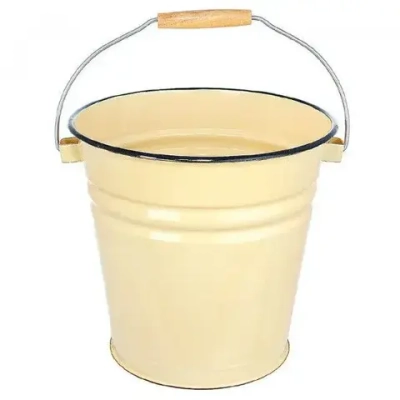 Ведро эмал 12л б/кр Ведро эмал 12л б/кр 1124км/рб