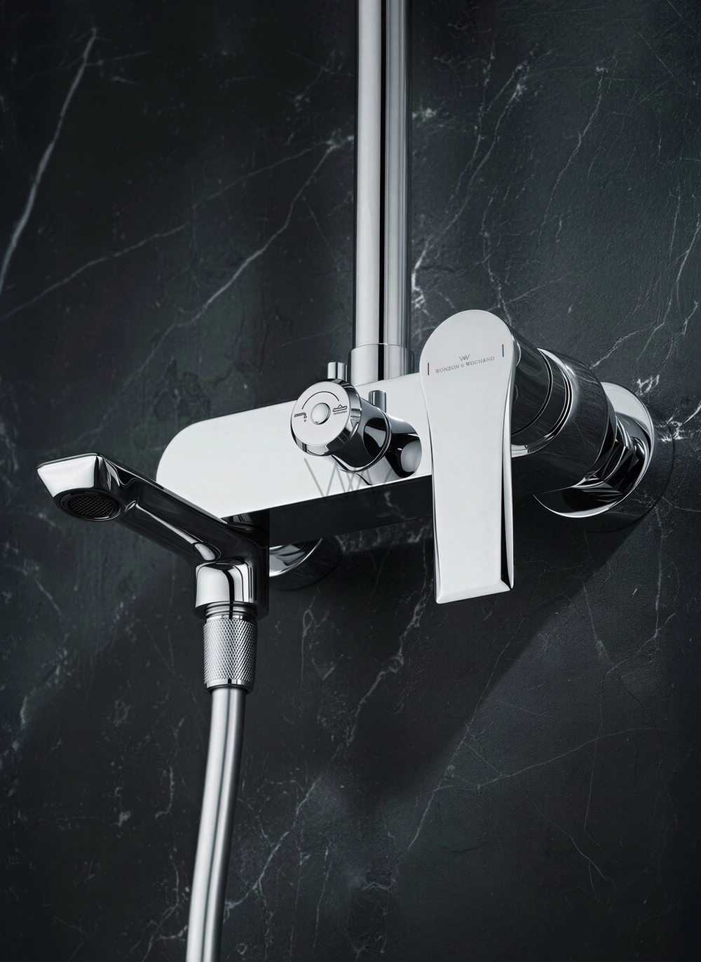 Душевая система WONZON & WOGHAND BRILLIANT, Хром (WW-88047079-CR)