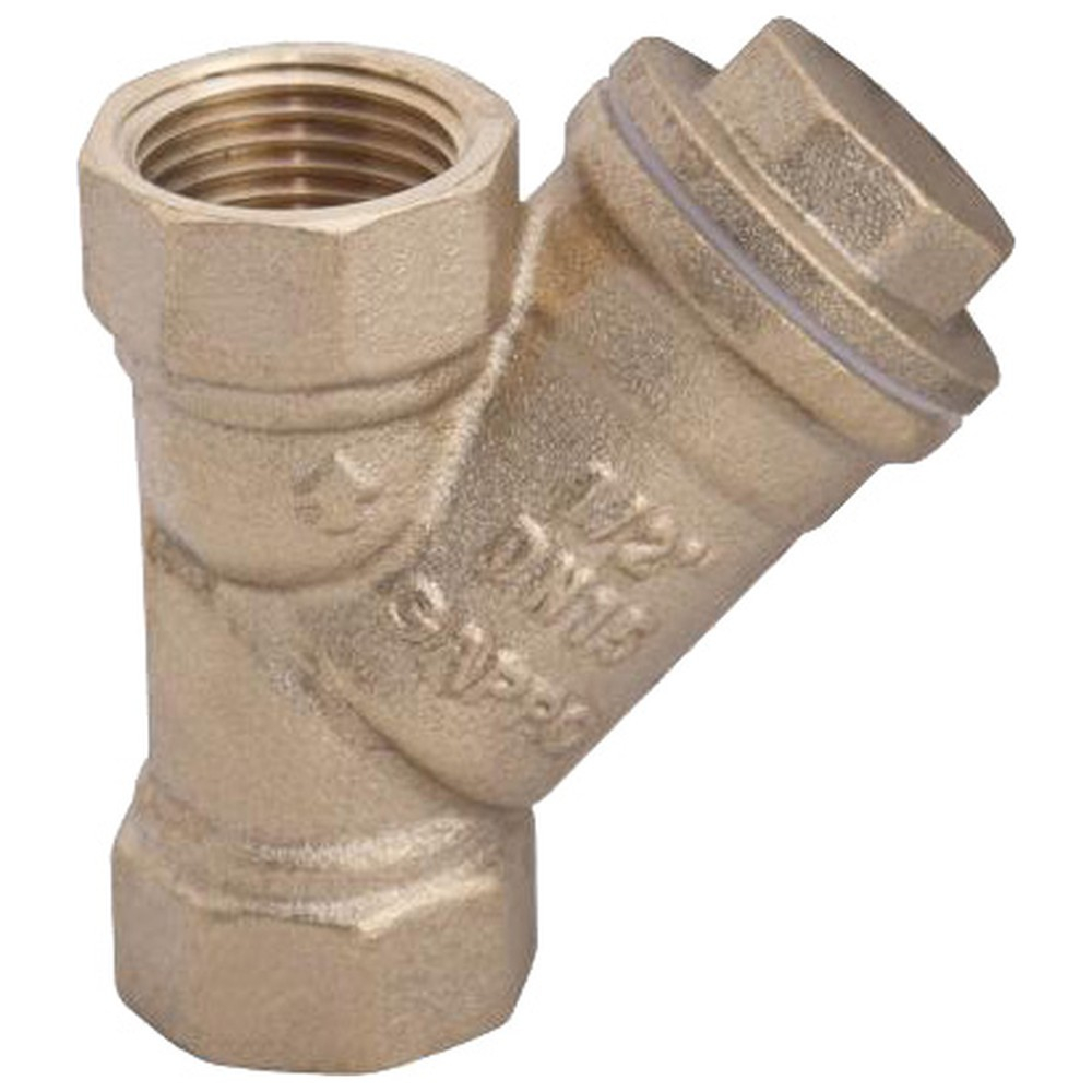 Фильтр Gappo косой ВР-ВР, сетчатый латунный 2"