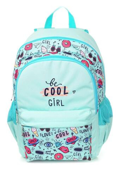 Рюкзак 42х31х16см. Soft 2 "Stay cool" 21л. 2 отд. мягкий, молния, бирюзовый (Schoolformat)