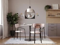 Панно декоративное с эффектом 3D Minimalism, с белой рамой, 40х40 см