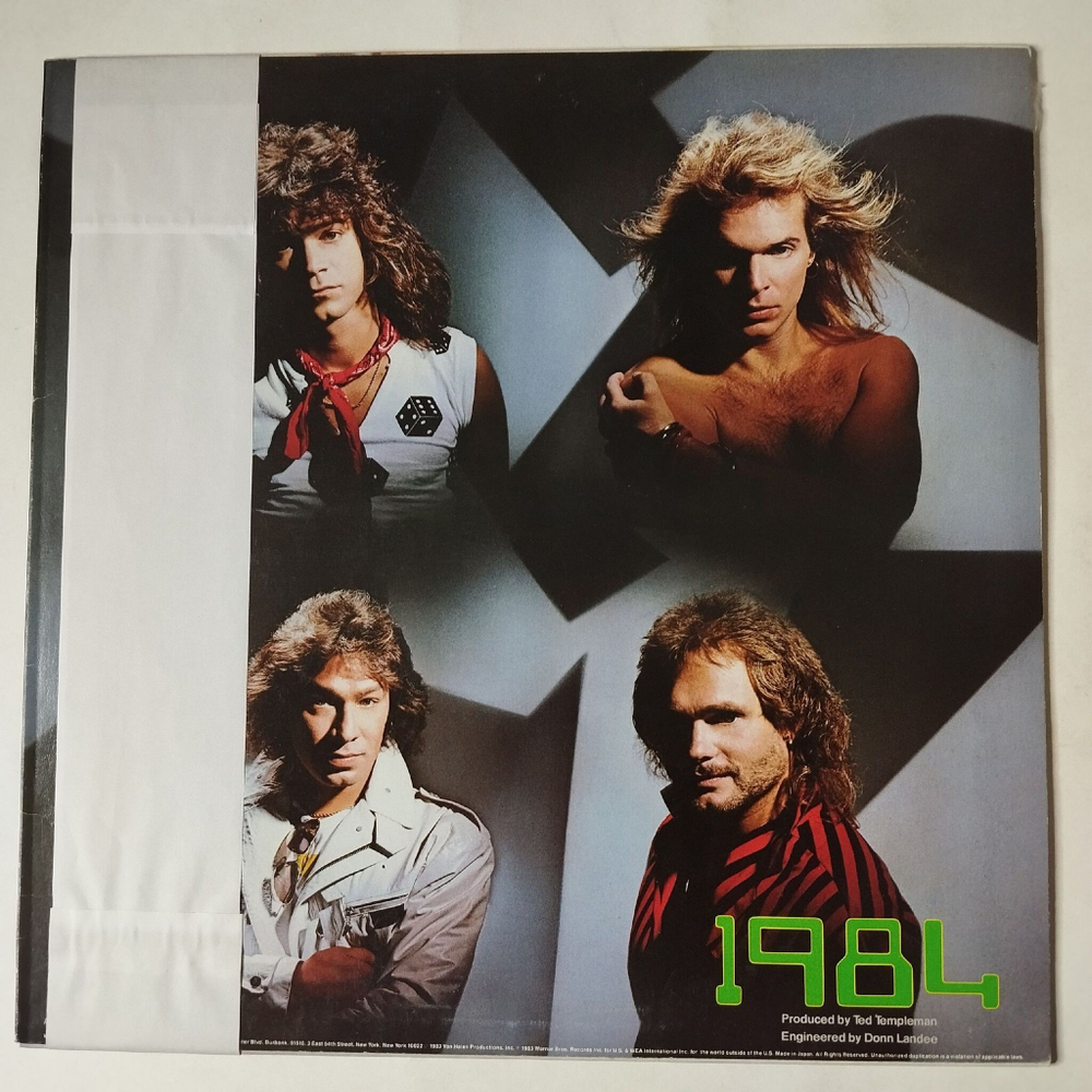 Винтажная виниловая пластинка LP Van Halen 1984 (Japan 1984) (Obi Copy) Jump