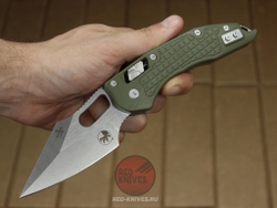 Нож MICROTECH STITCH RAM-LOK FRAG (зеленый) 169RL-12FRGTOD