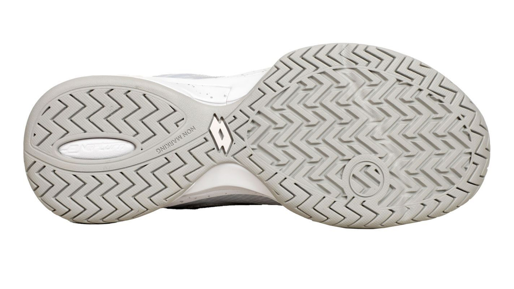 Женские теннисные кроссовки Lotto Mirage 300 III SPD - all white/vapor gray