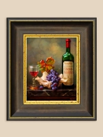 Картина настенная интерьерная в багетной раме 20*23 см