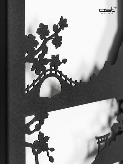 Панно с подсветкой "Азия"