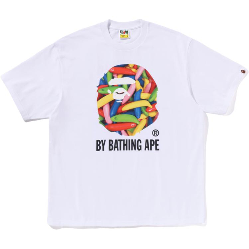 A Bathing Ape Bathing Ape Футболка Cotton Drop Shoulder Sleeve Summer 0zxtem339101q белый