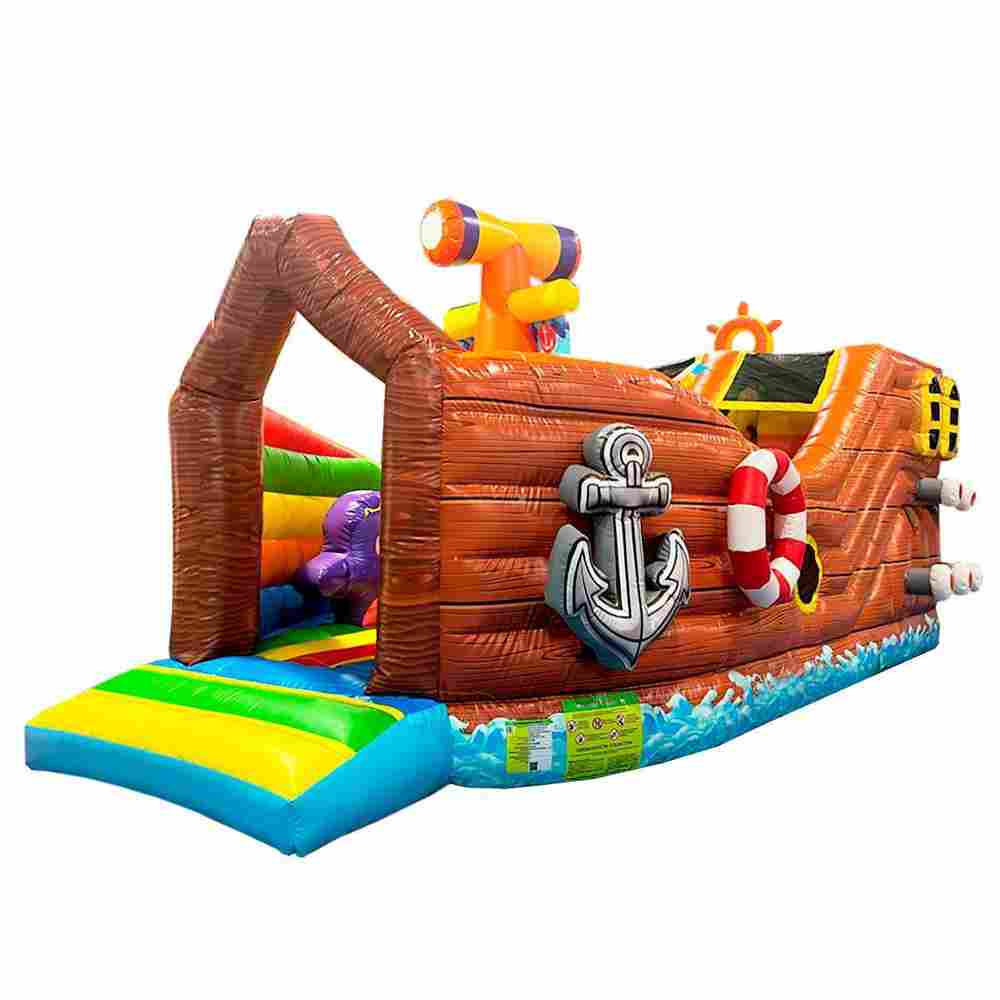 Коммерческий надувной батут «Веселый кораблик», 7*4*3,5 м.