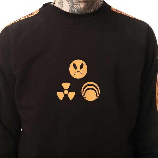 Свитшот ЮНОСТЬ Ядерная весна Черный