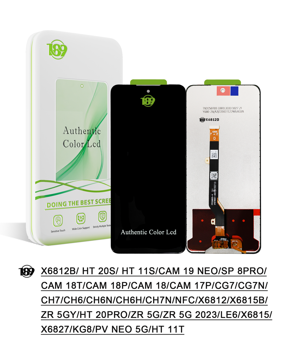 Дисплей Tecno/Infinix Camon 19 Neo/18/18T/18P/17P/Hot 11S/Hot 20S/Spark 8 Pro; бренд 189 (как OR100)