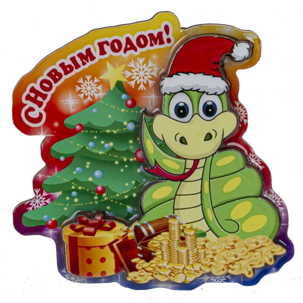 GAEM Магнит "Змейка", L8 W1 H7 см, 6в.