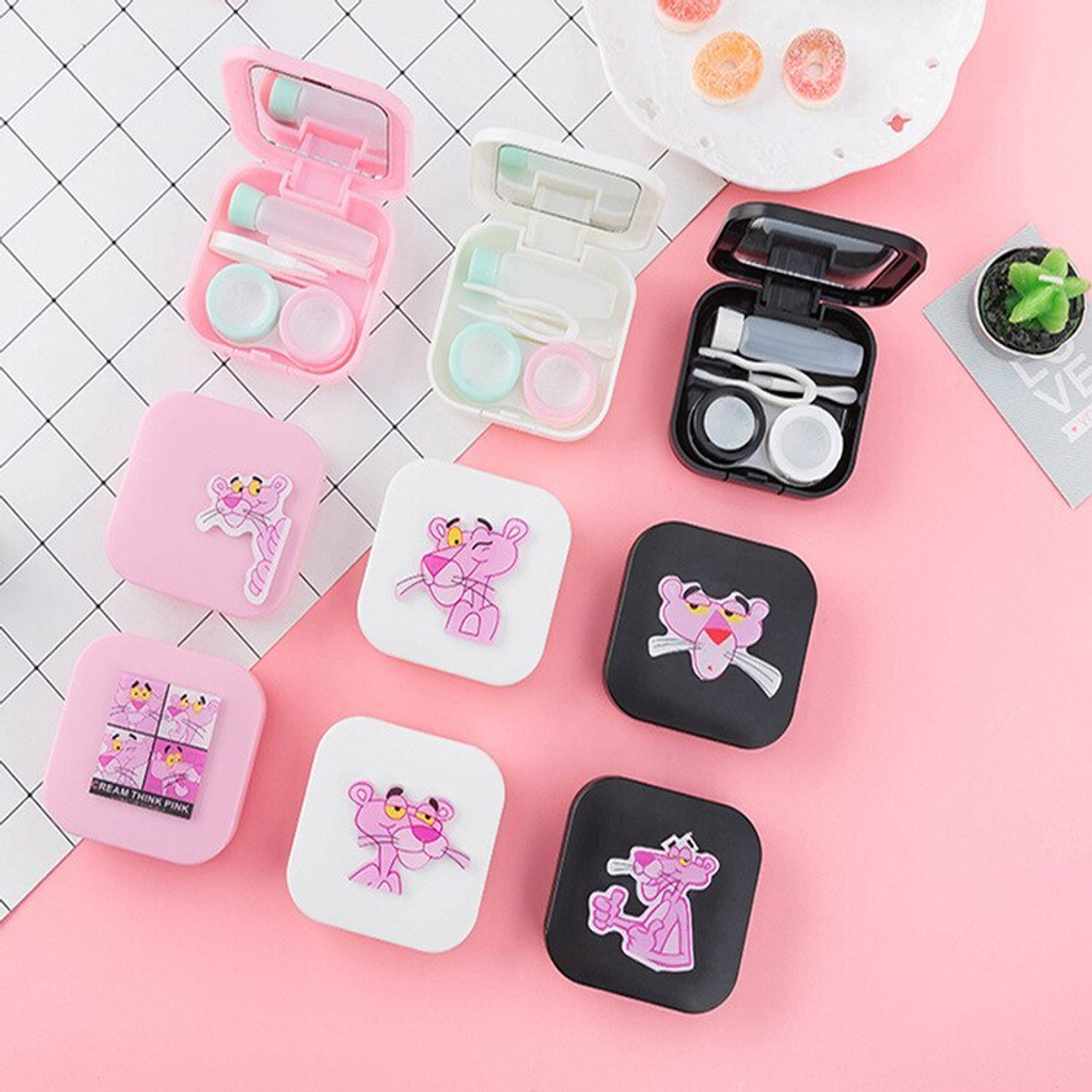 Набор для контактных линз "Розовая Пантера"