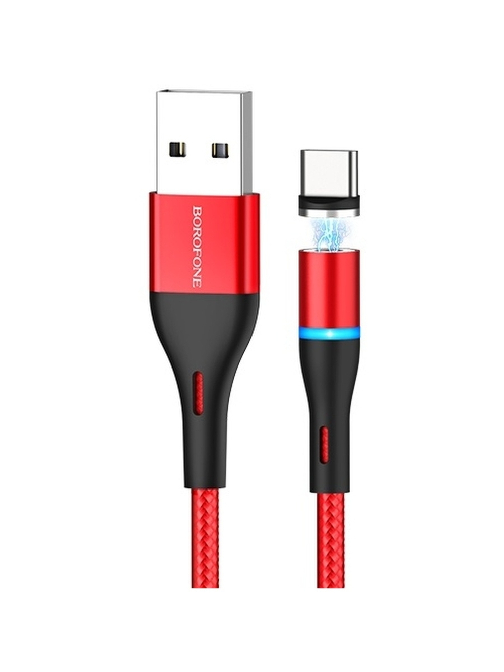 Магнитный кабель BU16 Micro-usb с коннектором micro  в комплекте / магнитная зарядка на микро