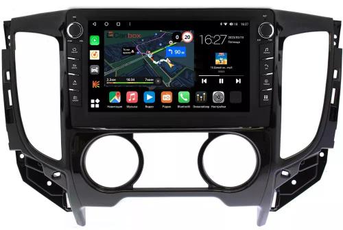 Магнитола для Mitsubishi L200 2015-2024 (кондиционер), FIAT Fullback - Canbox 9339 Android 10, Быстрая, CarPlay, 4G SIM-слот