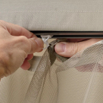 Сетка для беседки - IKEA HIMMELSÖ/HIMMELSO/ХИММЕЛЬСЁ ИКЕА, 300х190 см, бежевый