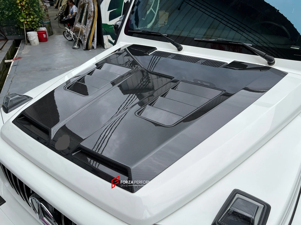 Карбоновый обвес для Mercedes-Benz G-Class W463A/W464 G63 / G550 2018+ Мерседес Гелик гелентваген