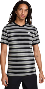 HJ0550-010 Футболка M NSW TEE CLUB STRIPE SP25