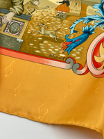 Платок Hermes «Orgauphone et Autres Mécaniques»