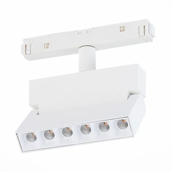 ST362.546.06 Магнитный трековый светильник белый LED 1*6W 4000K 532Lm Ra>80 36° IP20 L120xW22xH134 4 СКАЙЛАЙН 48V