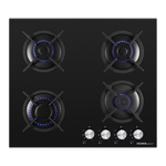 Газовая варочная панель HOMSair HGG641BK фото 