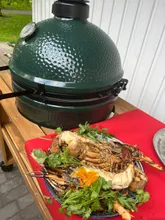 Керамический гриль Big Green Egg L Large (Большой), 46 см, на модульной подставке