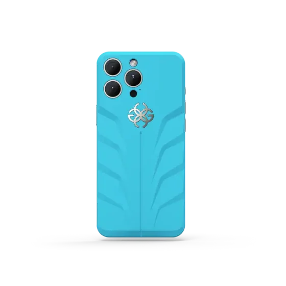 Чехол для iPhone на магните - RSR16 - CURACAO BLUE