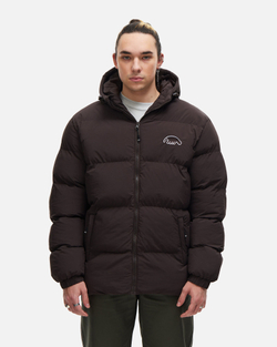 Пуховик ANTEATER Downjacket-HoodedCrispy-Brown