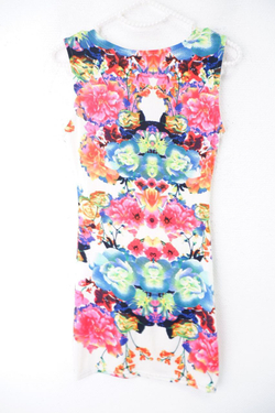 Платье H&M с принтом 40 размер