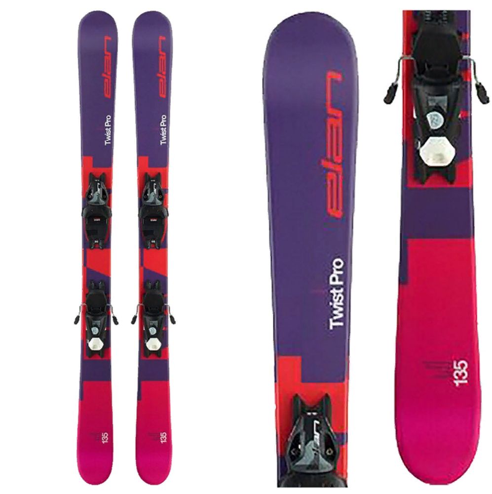 Горные лыжи с креплениями ELAN 2019-20 Twist Pro QS 105-115 + EL 4.5 Shift(см:115)