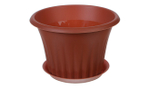 Кашпо КЭРОЛ 1,5 л D180мм с подставкой